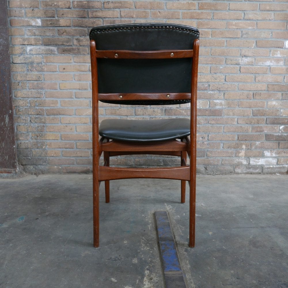 vintage leren stoel