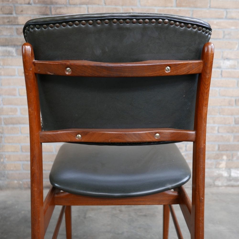 vintage leren stoel