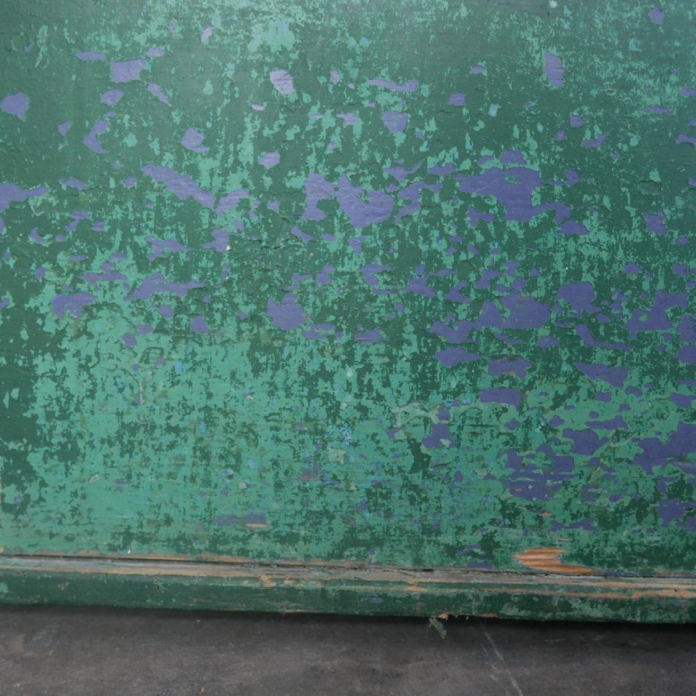 Groene kistbank