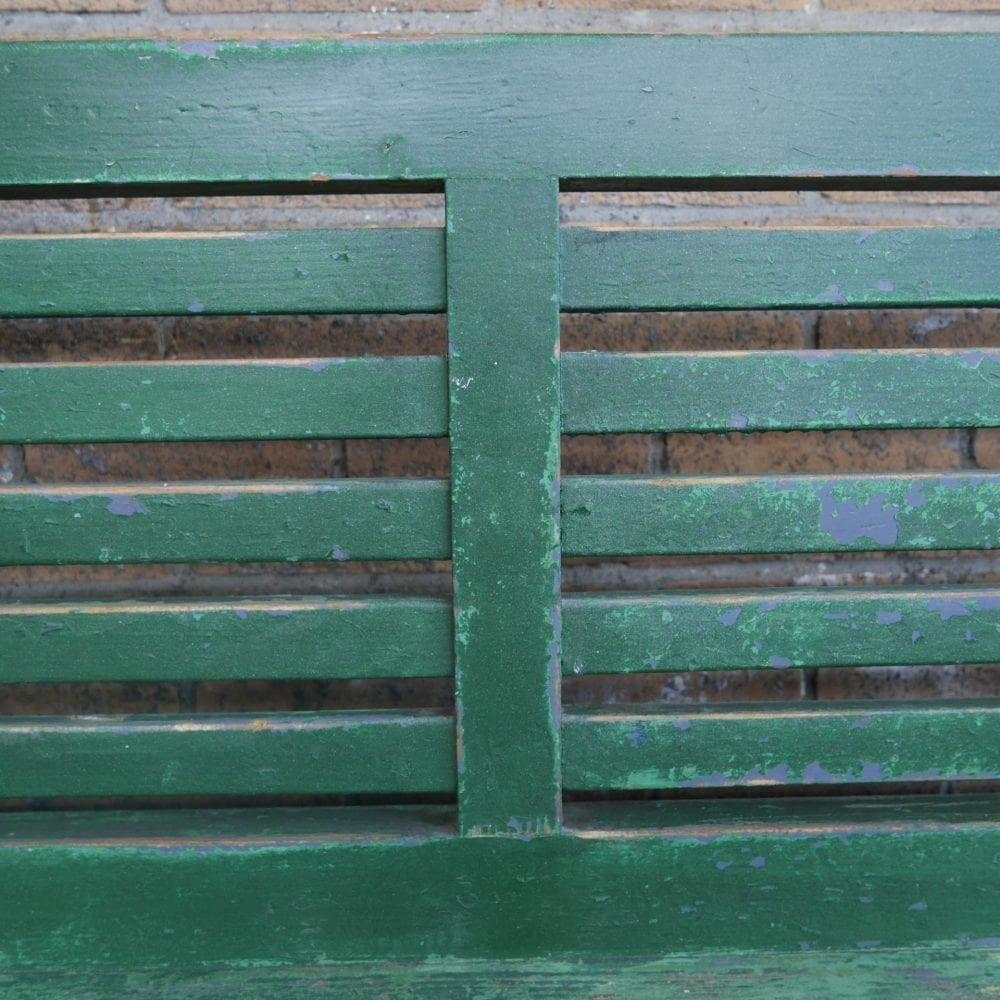 Groene kistbank