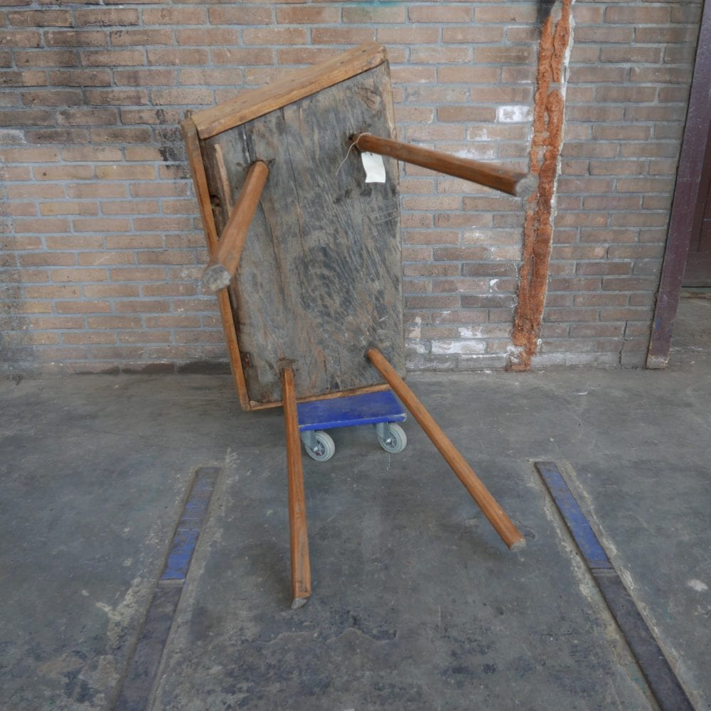 houten slachttafel