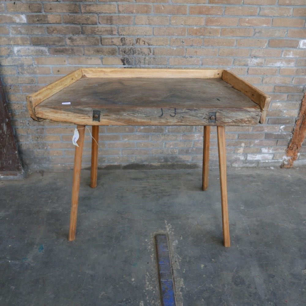 houten slachttafel
