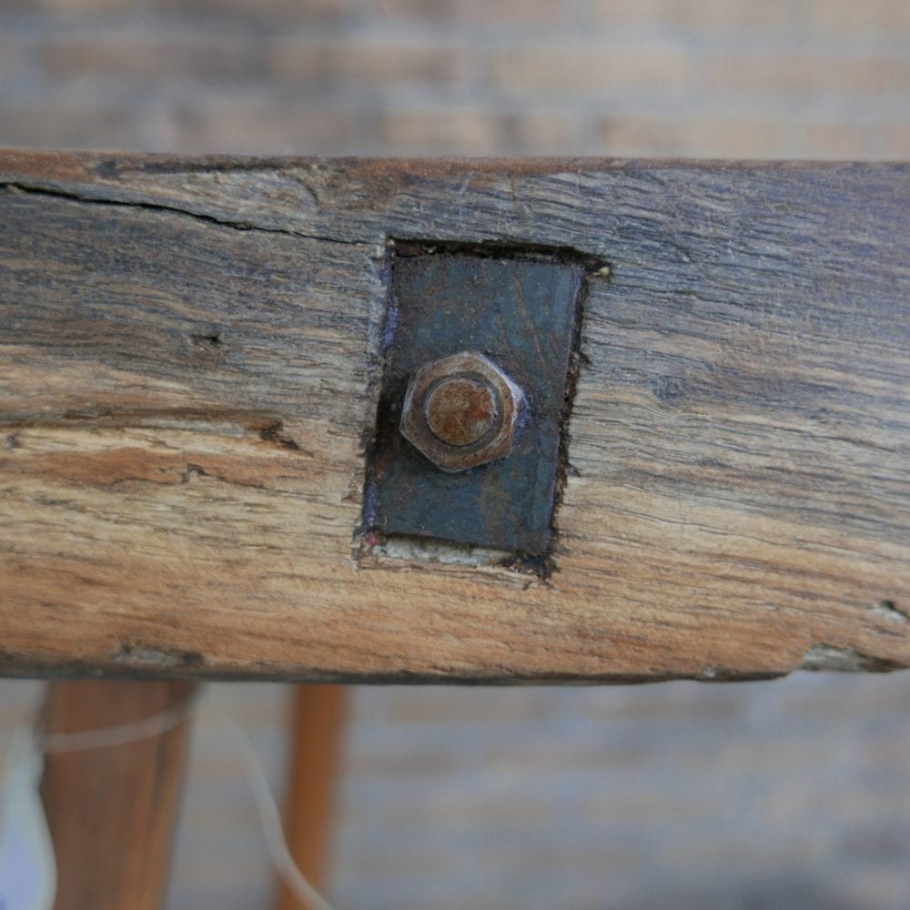 houten slachttafel