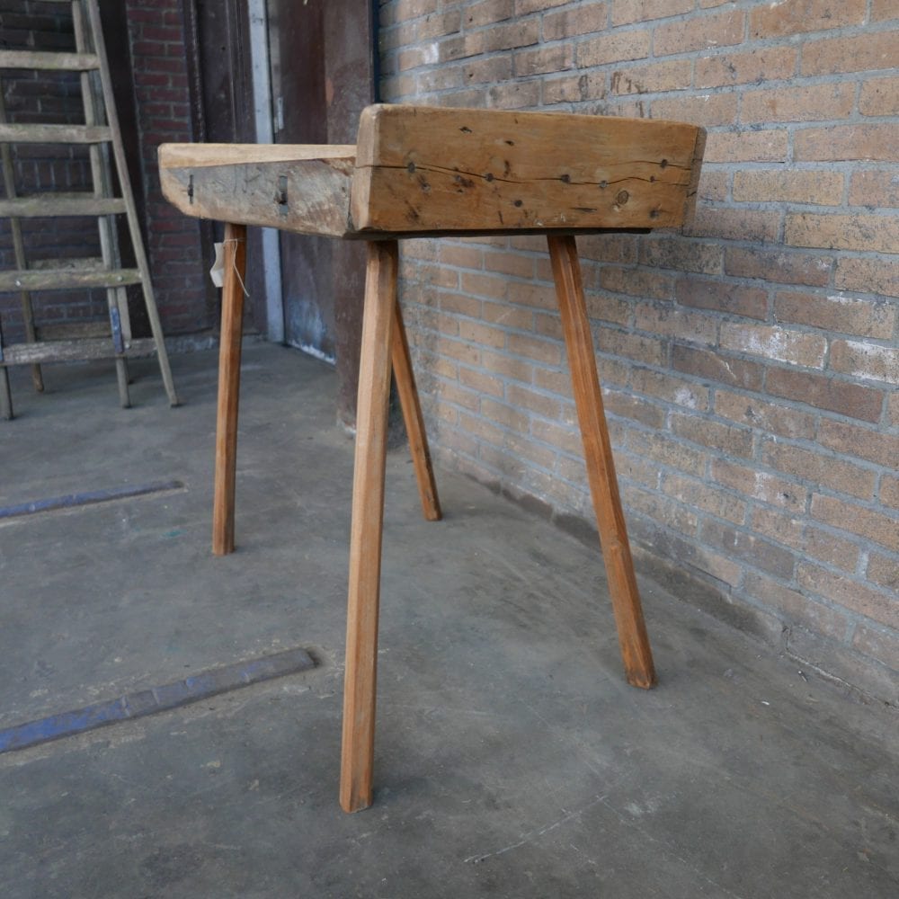 houten slachttafel