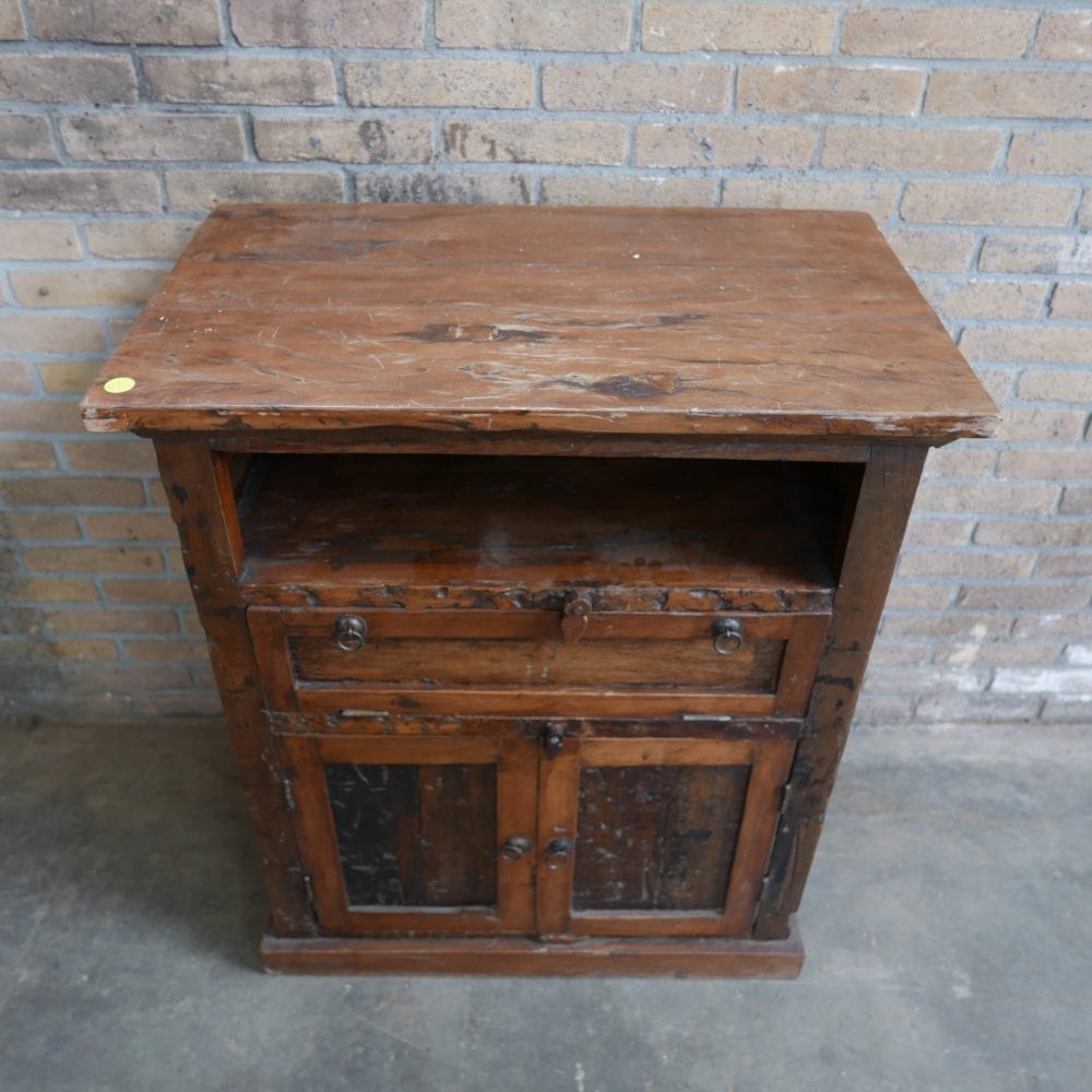 houten kastje