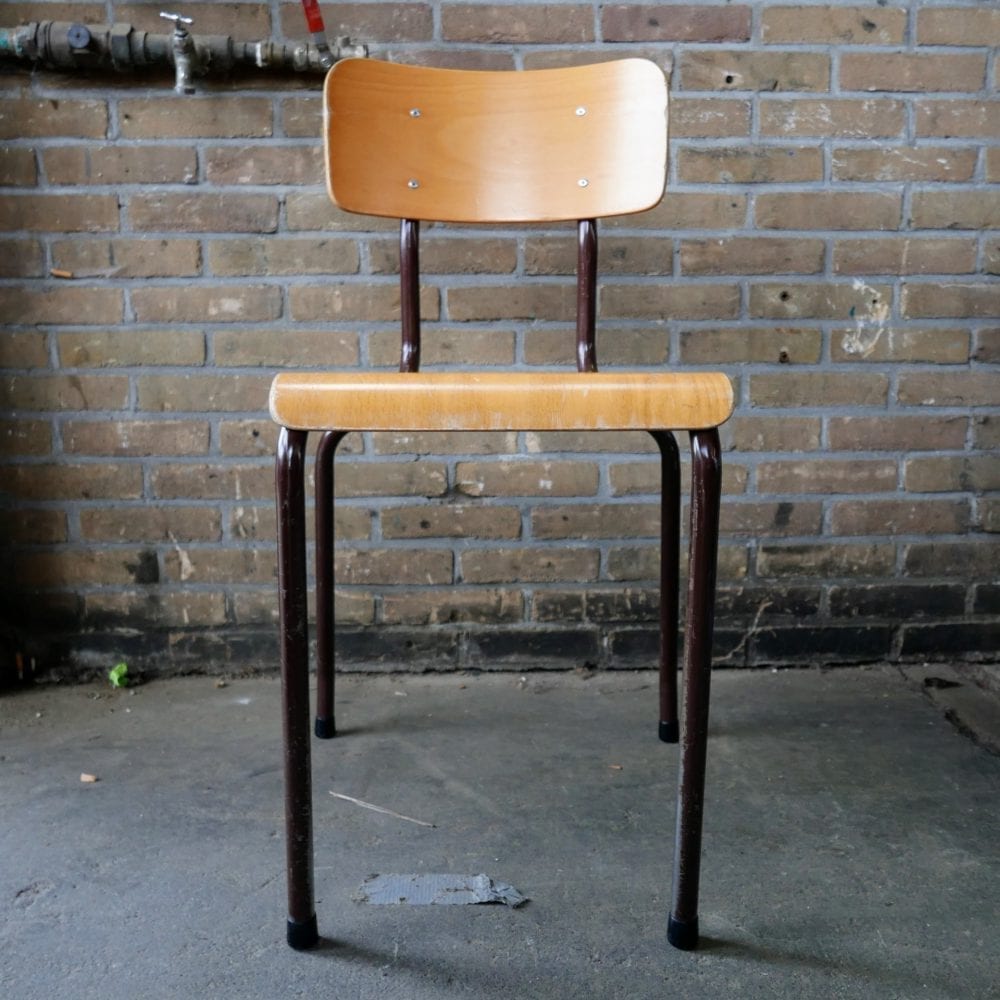 Vintage schoolstoelen - Afbeelding 7