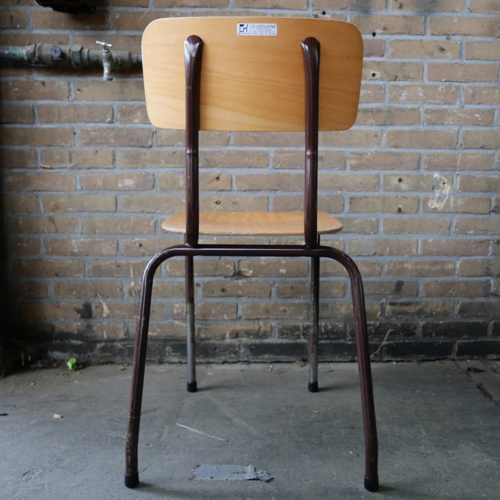 Vintage schoolstoelen - Afbeelding 2