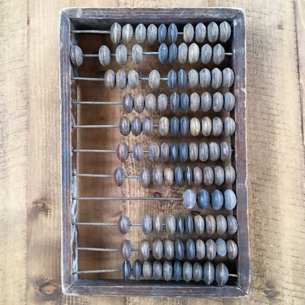 Hongaarse telraam abacus