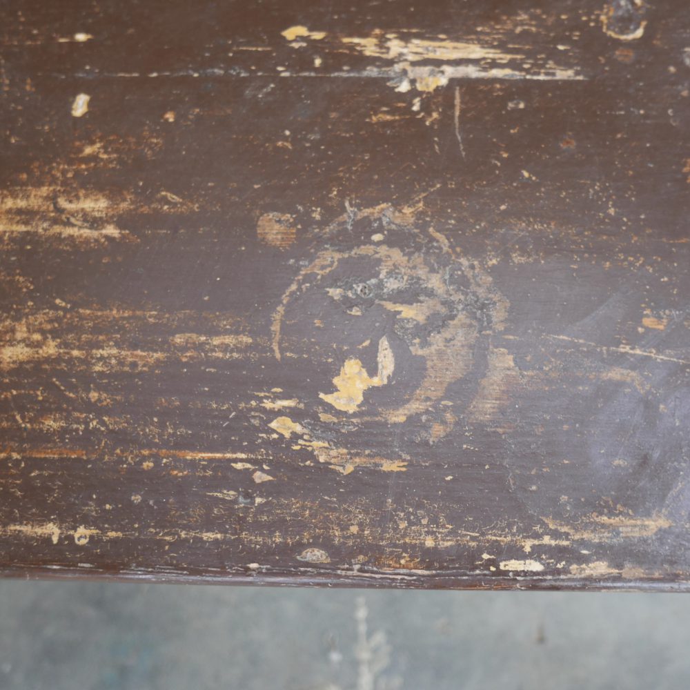 Bruine houten bank - Afbeelding 8