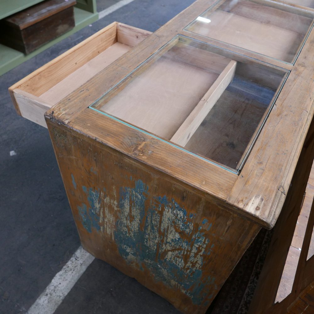 Vintage houten toog - Afbeelding 7