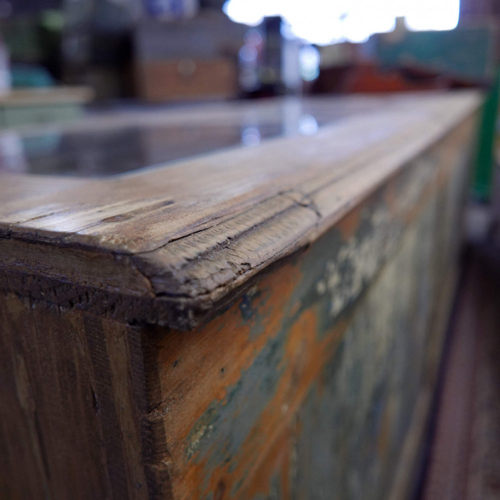Vintage houten toog - Afbeelding 14