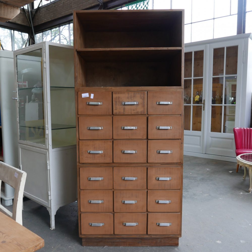 Houten ladekast - Afbeelding 5
