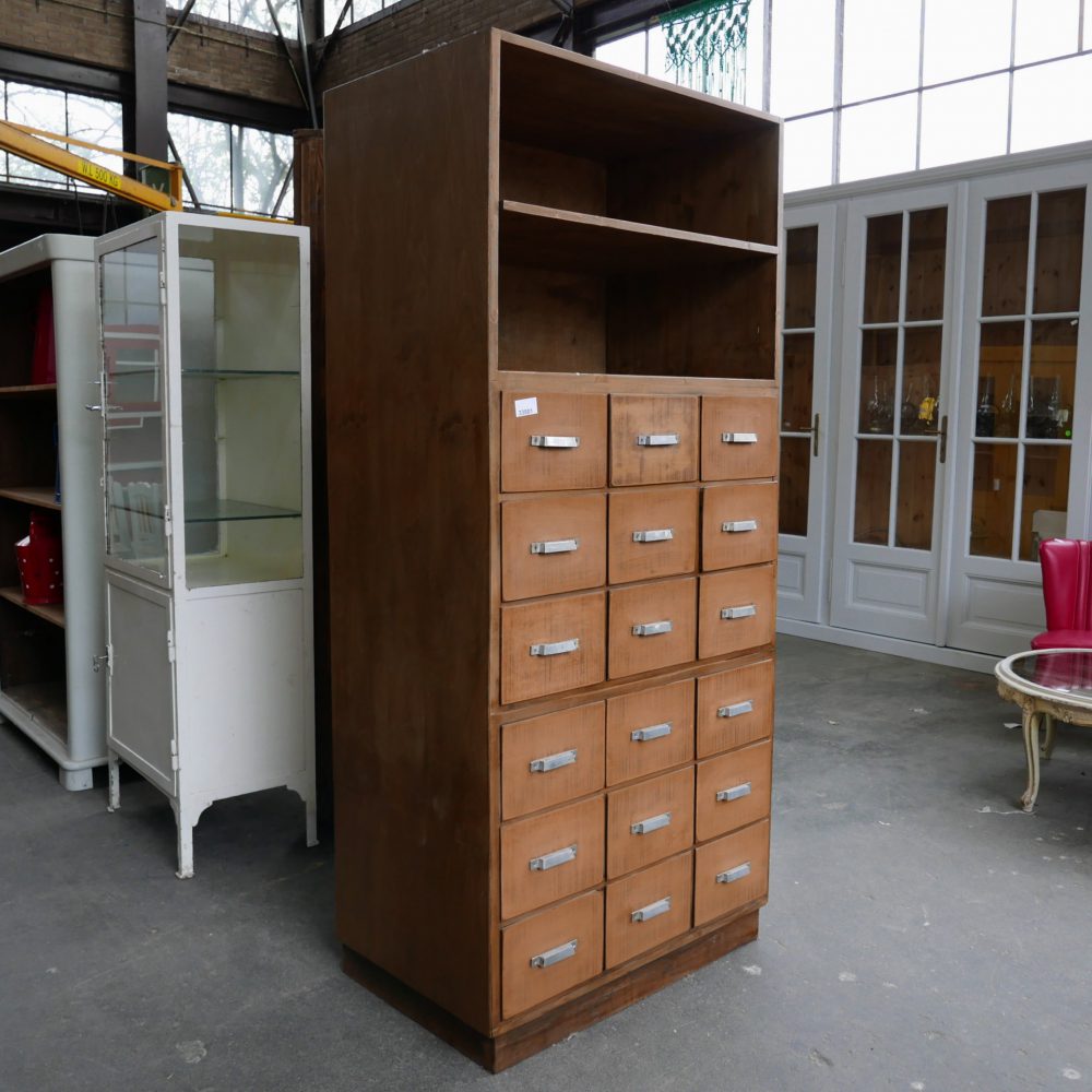 Houten ladekast - Afbeelding 2