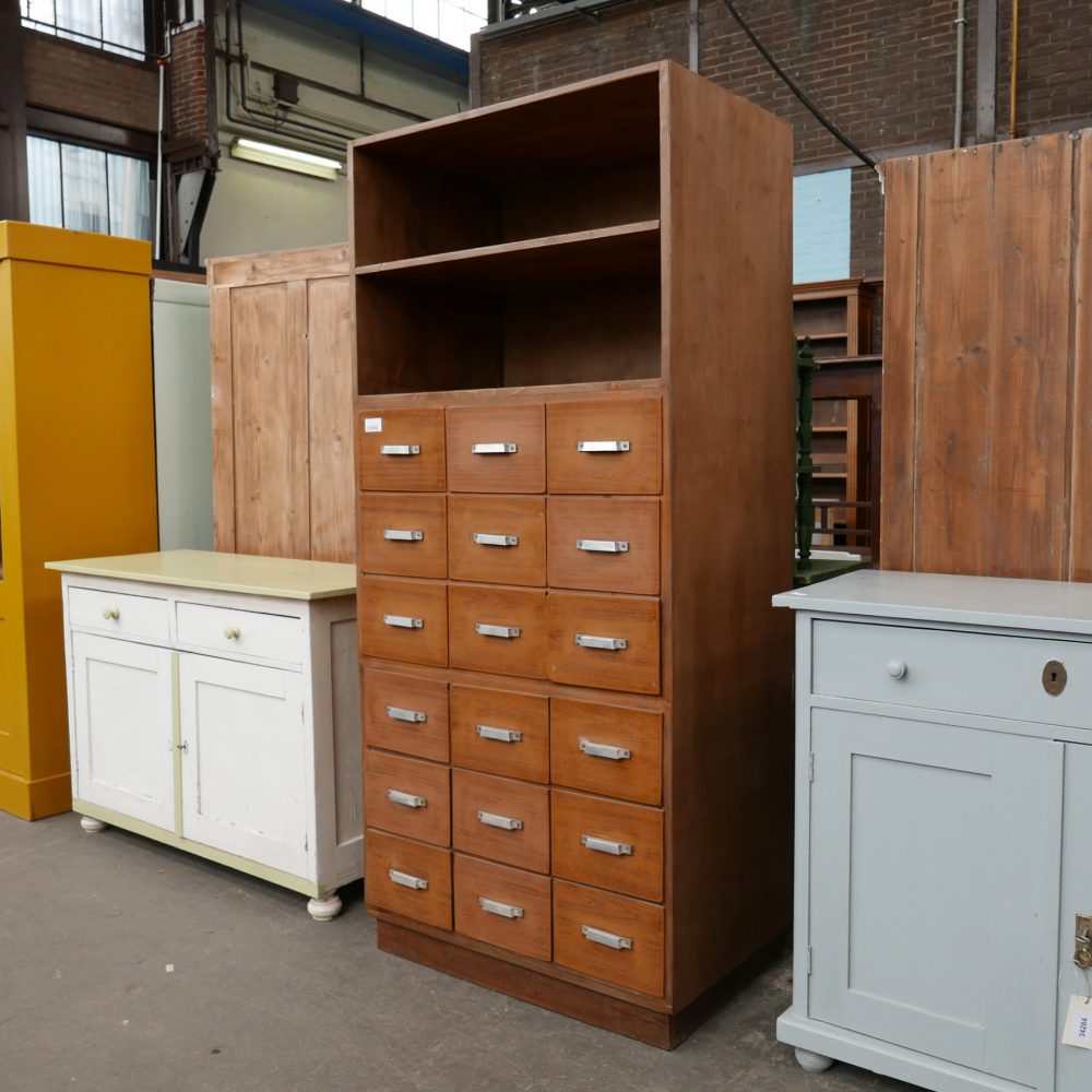 Houten ladekast - Afbeelding 8