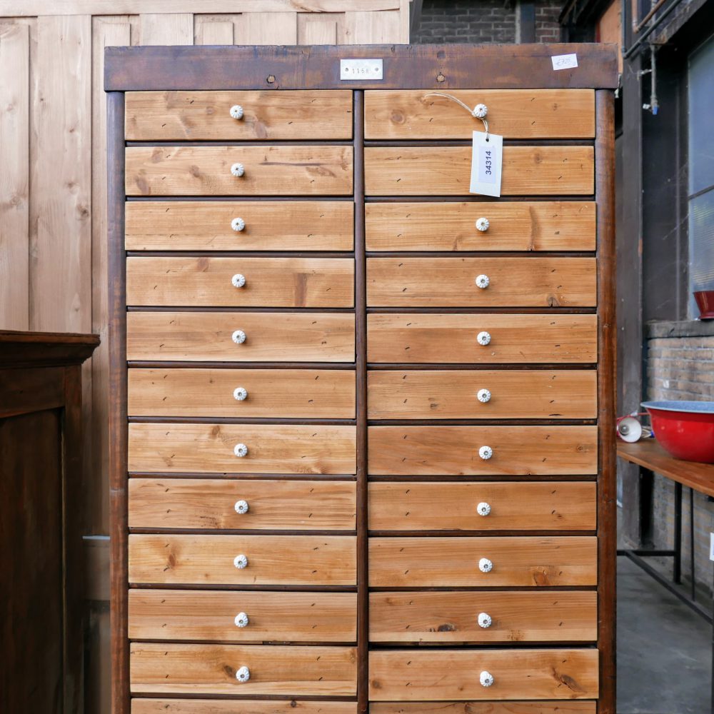 Houten ladekast - Afbeelding 2