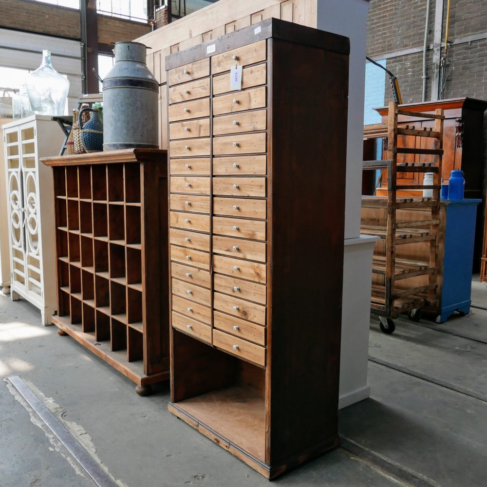 Houten ladekast - Afbeelding 7