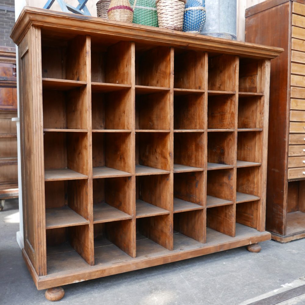 Houten vakkenkast - Afbeelding 4