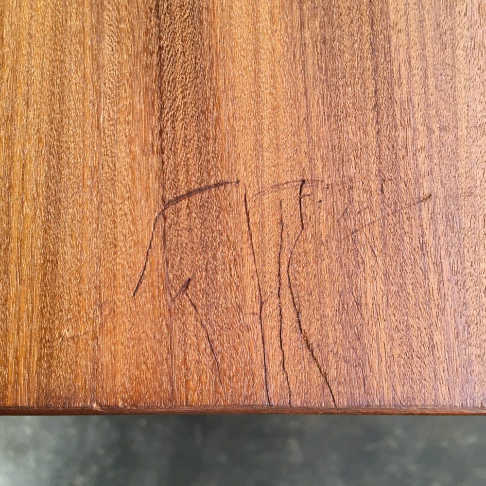 Deens design uitschuifbare eettafel