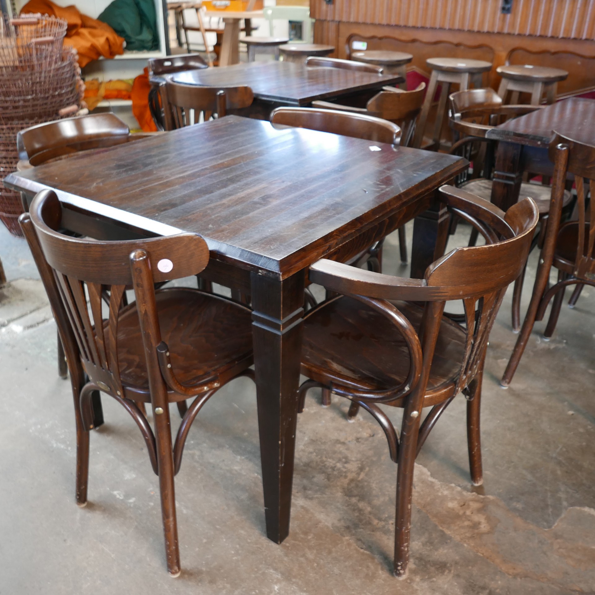 troosten Ham vaak Café tafels (6x) » Van Dijk & Ko