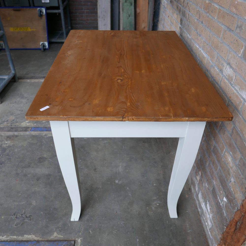 Witte eettafel