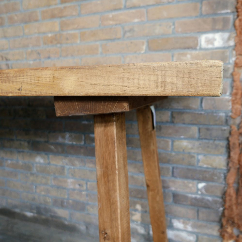 Houten slachttafel