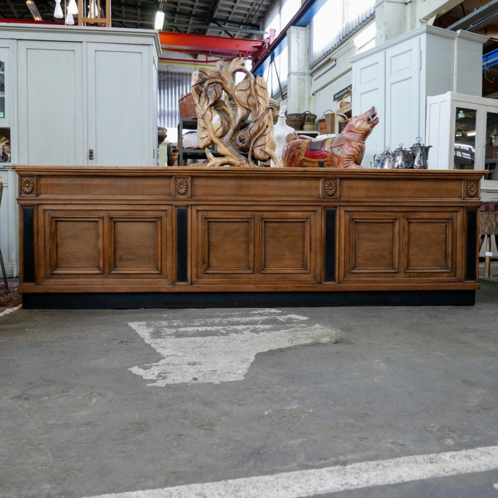 Houten toog dressoir bar toonbank