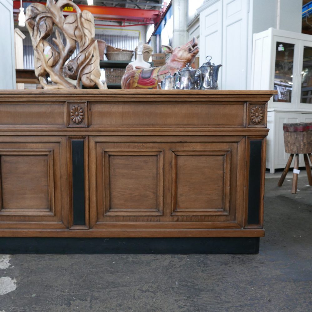 Houten toog dressoir bar toonbank