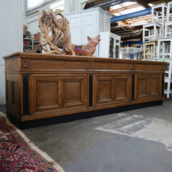 Houten toog dressoir bar toonbank