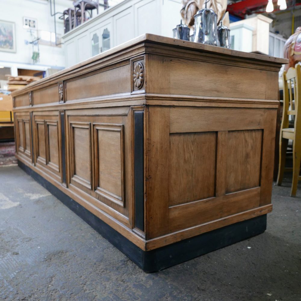 Houten toog dressoir bar toonbank