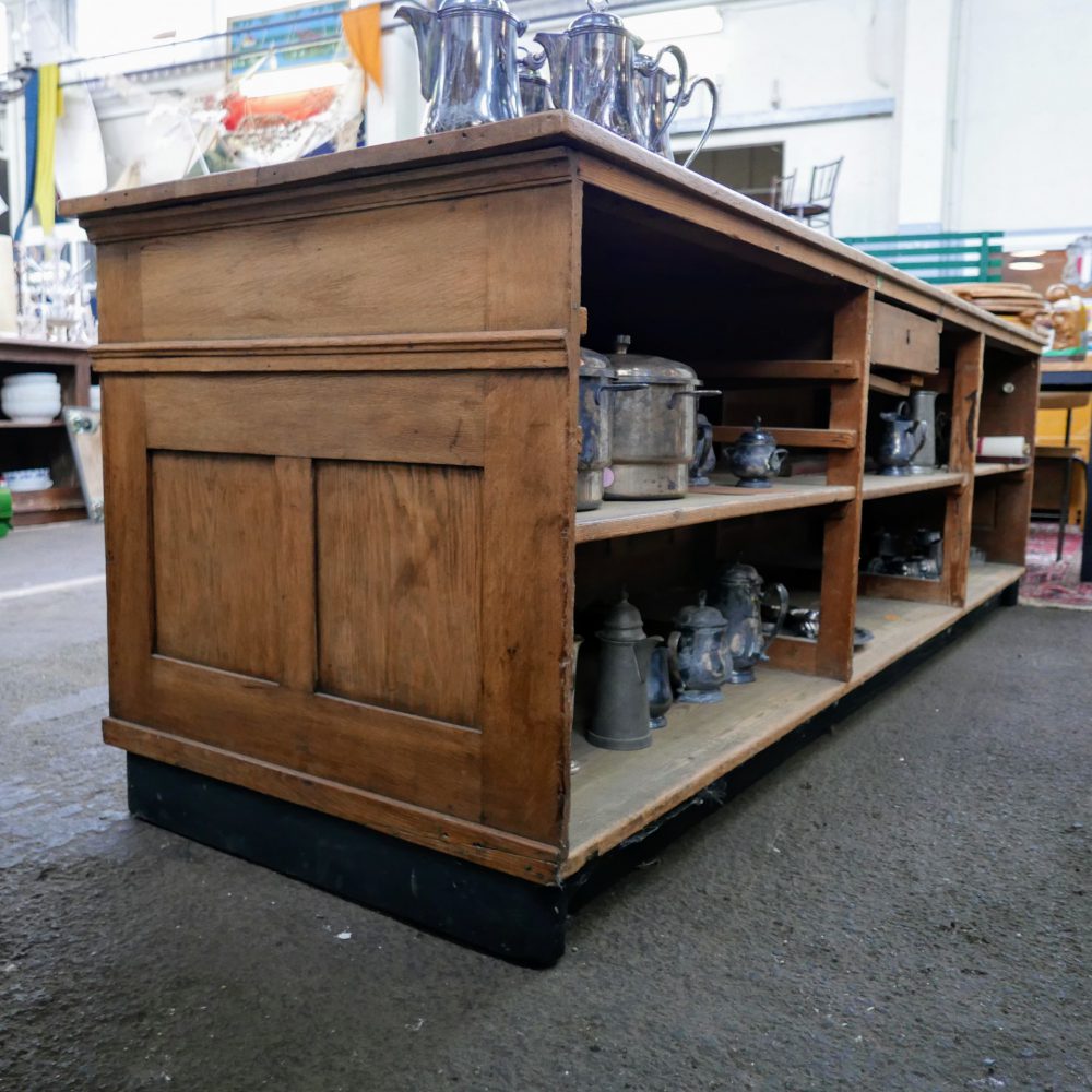 Houten toog dressoir bar toonbank