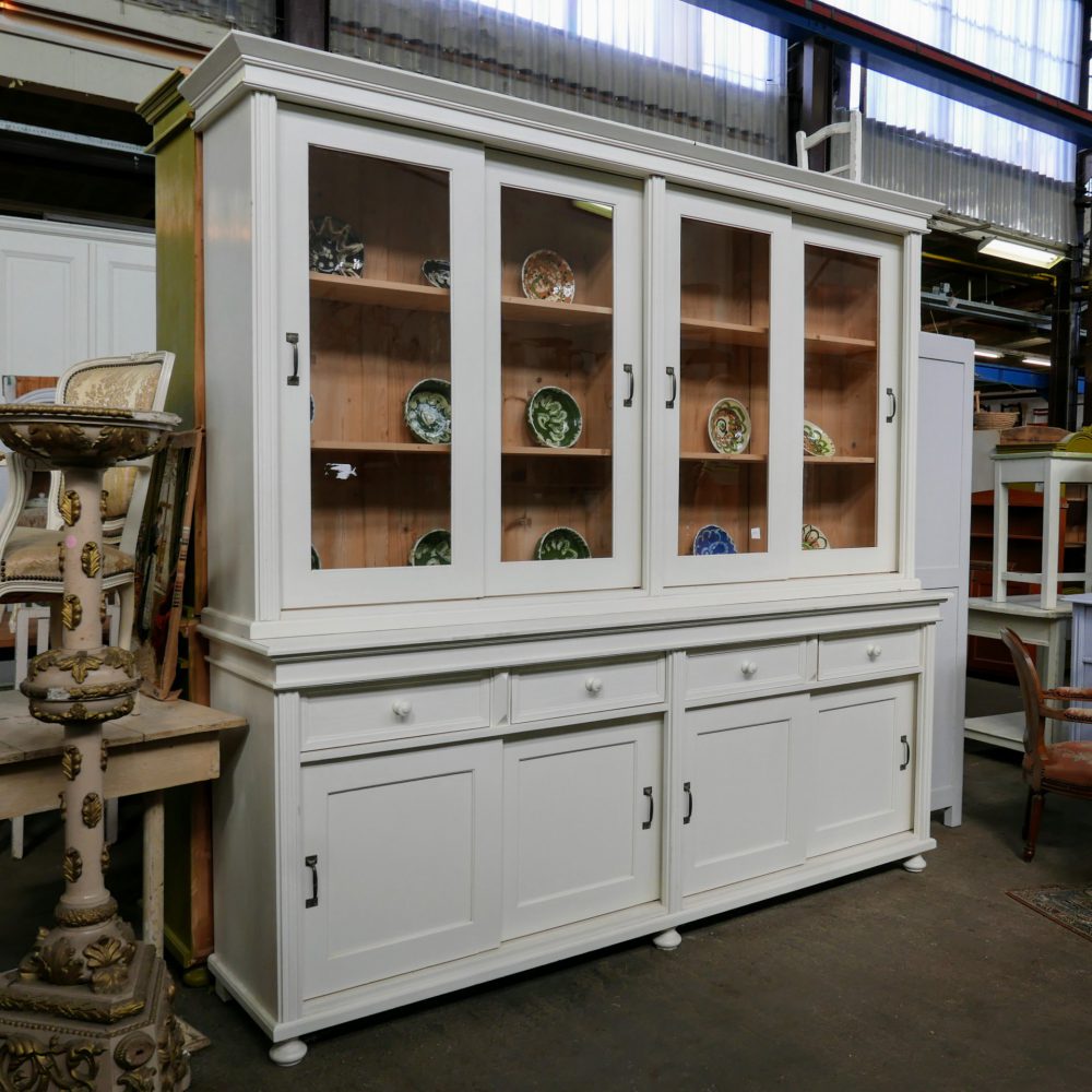 Houten vitrinekast - Afbeelding 15