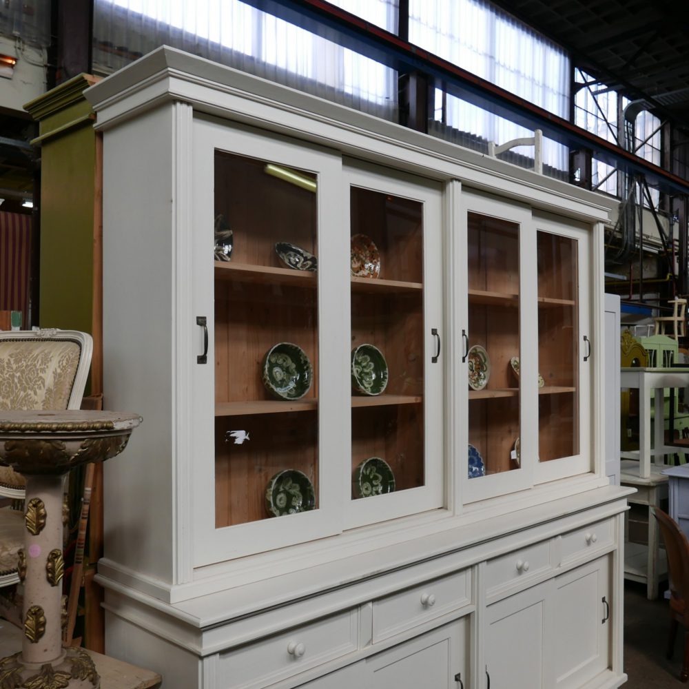Houten vitrinekast - Afbeelding 13
