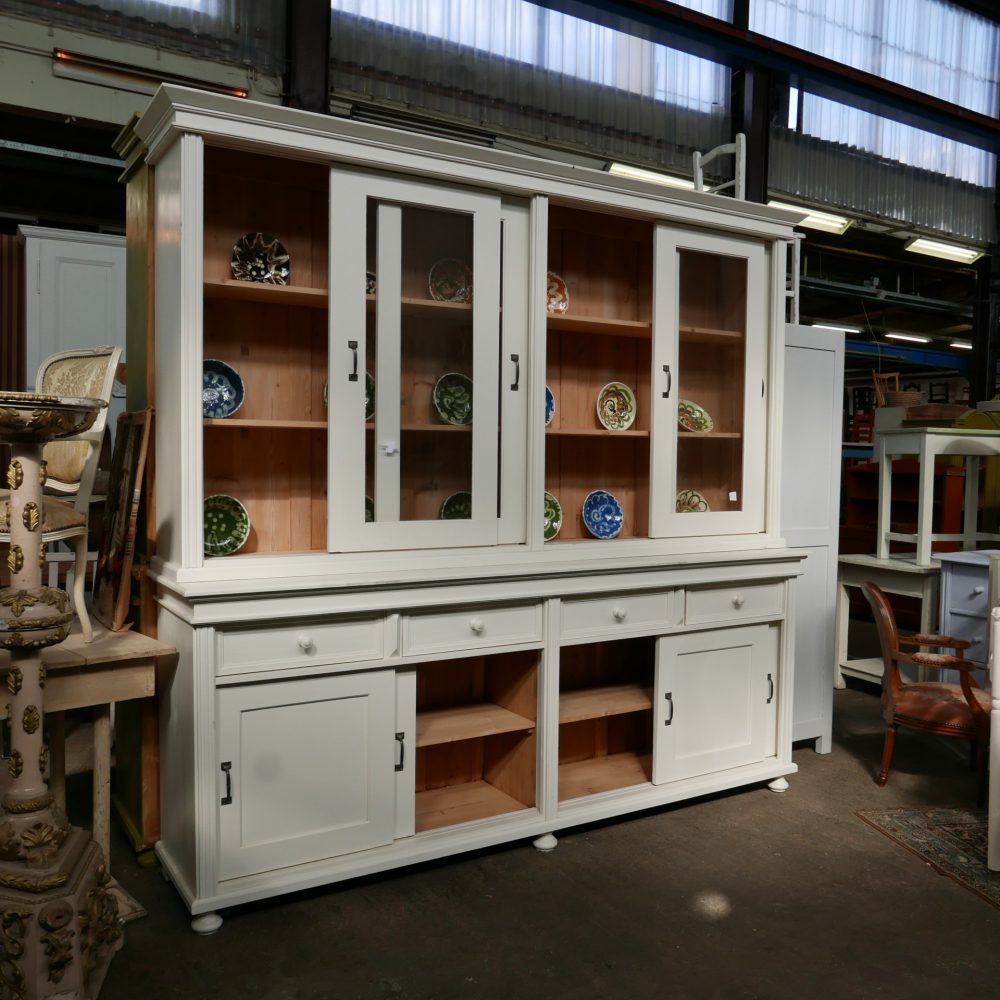 Houten vitrinekast - Afbeelding 12