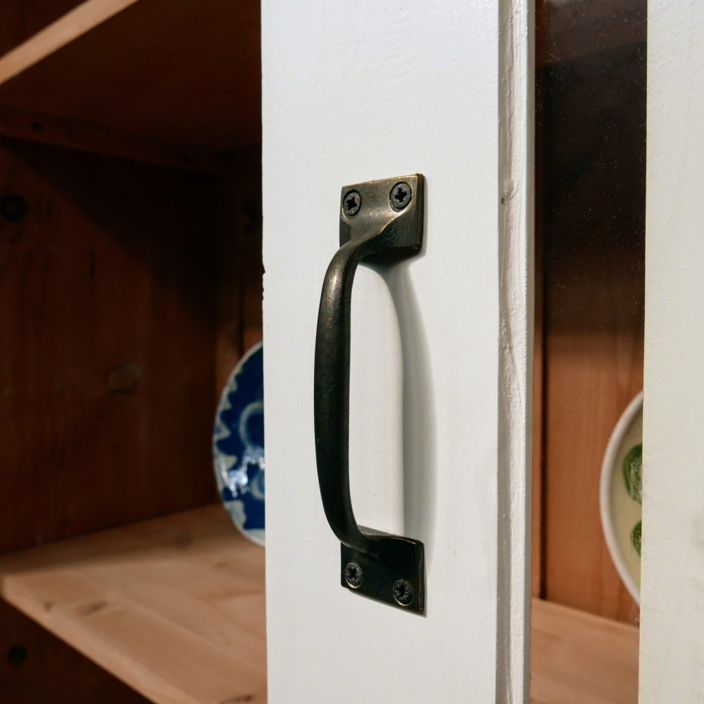 Houten vitrinekast - Afbeelding 4