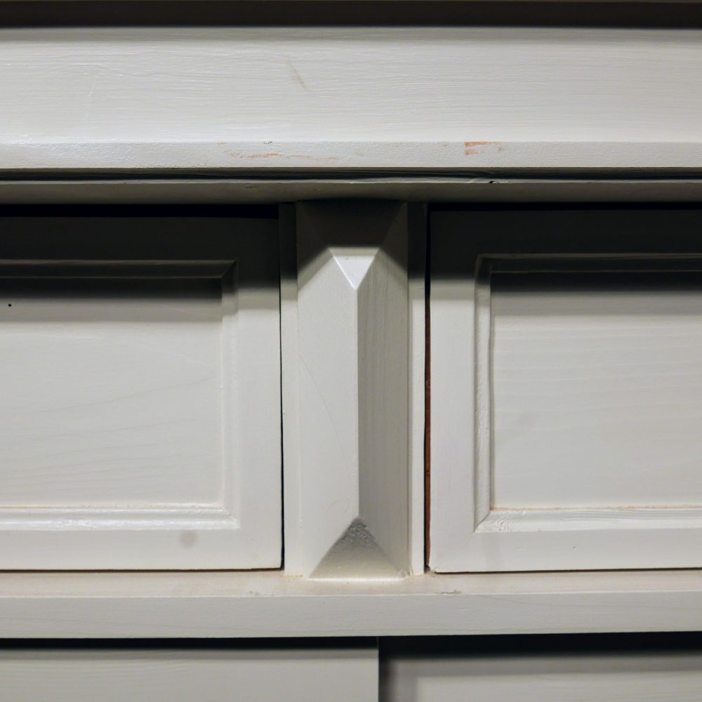 Houten vitrinekast - Afbeelding 9