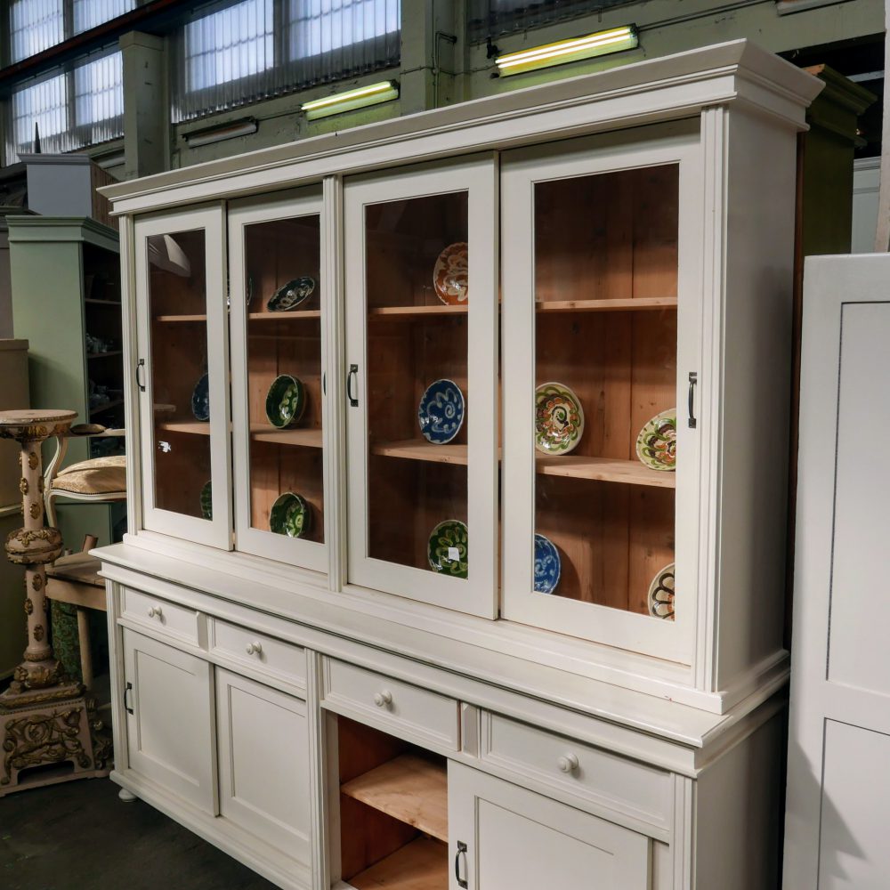 Houten vitrinekast - Afbeelding 6