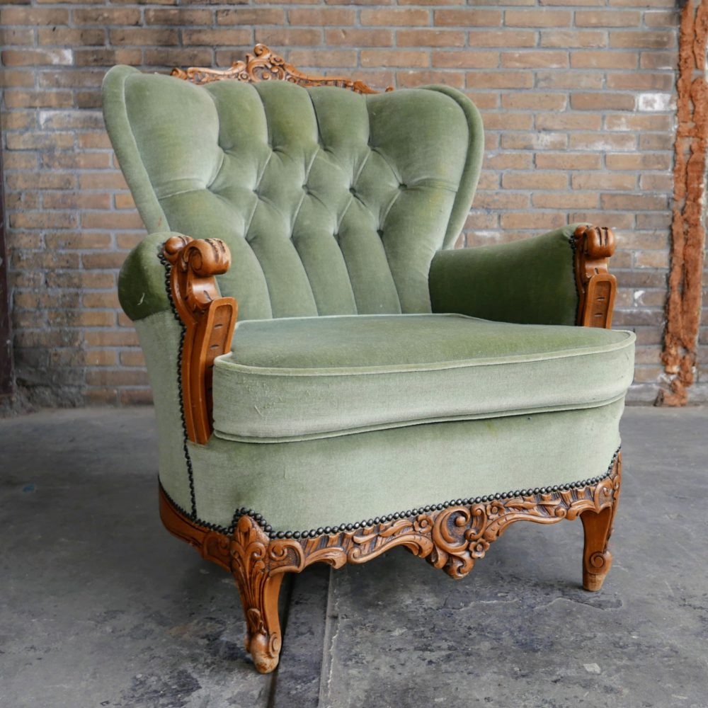 Barok stoelen fauteuil leunstoel