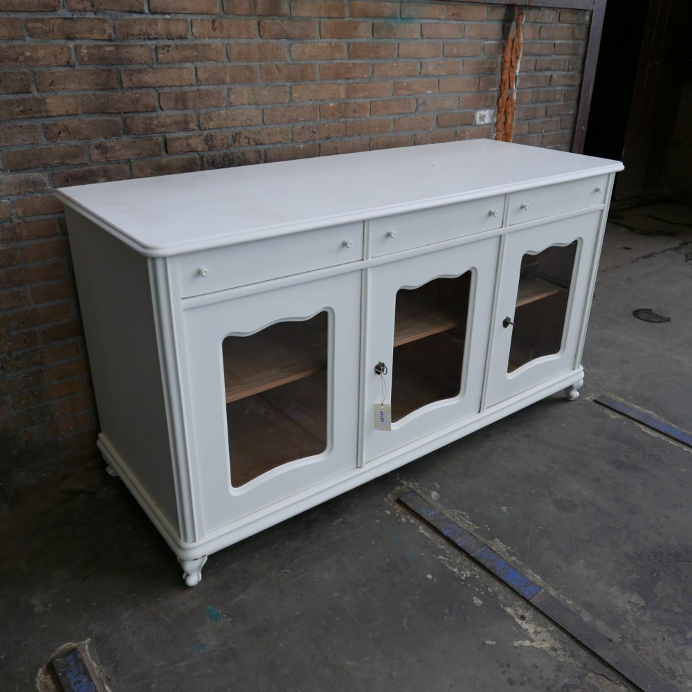 Brocante wit dressoir commode