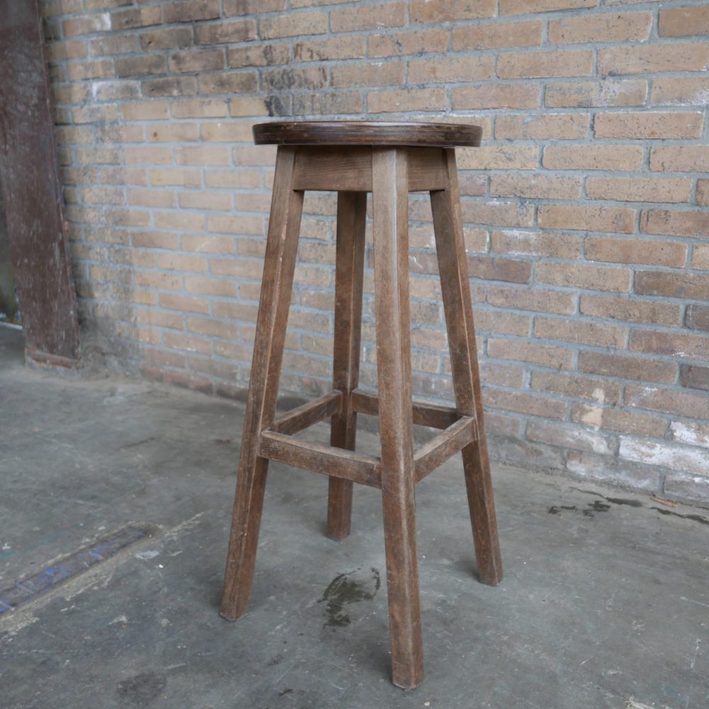 Houten barkrukken