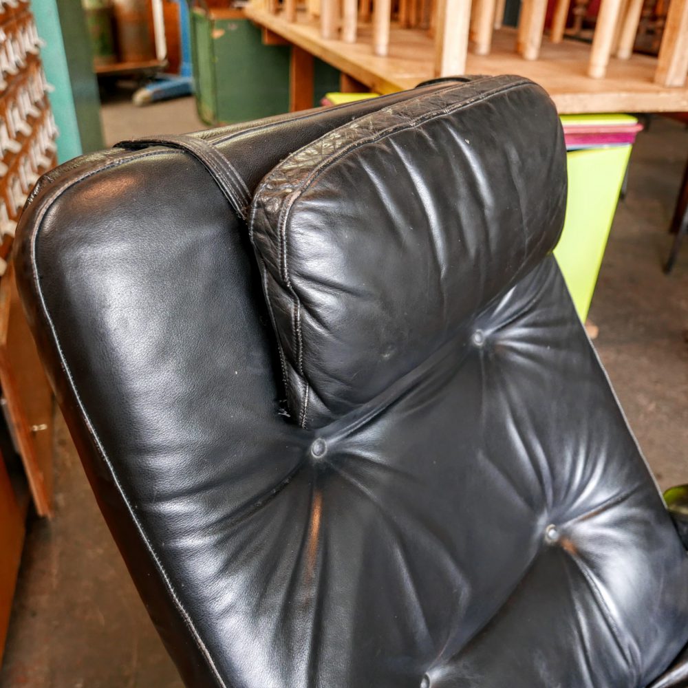 vintage lounge stoel