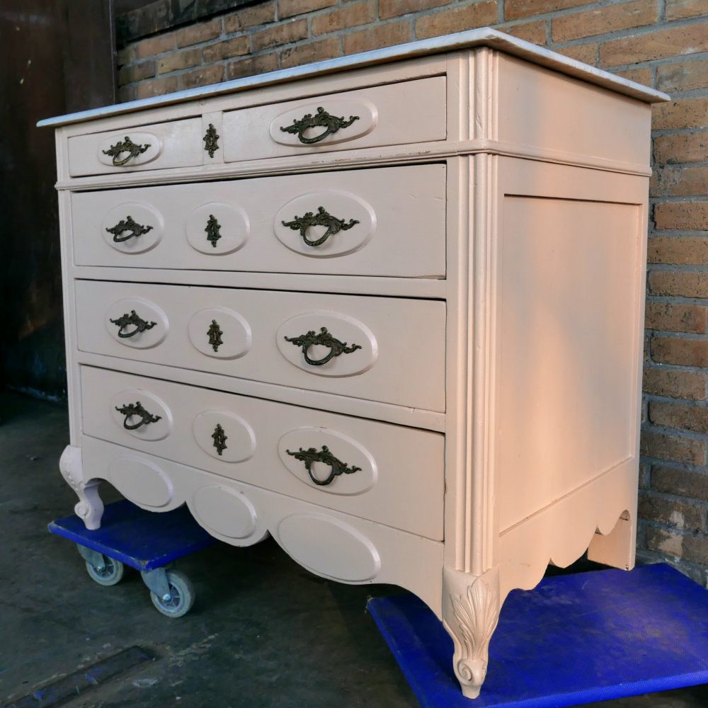 Commode marmeren bovenblad