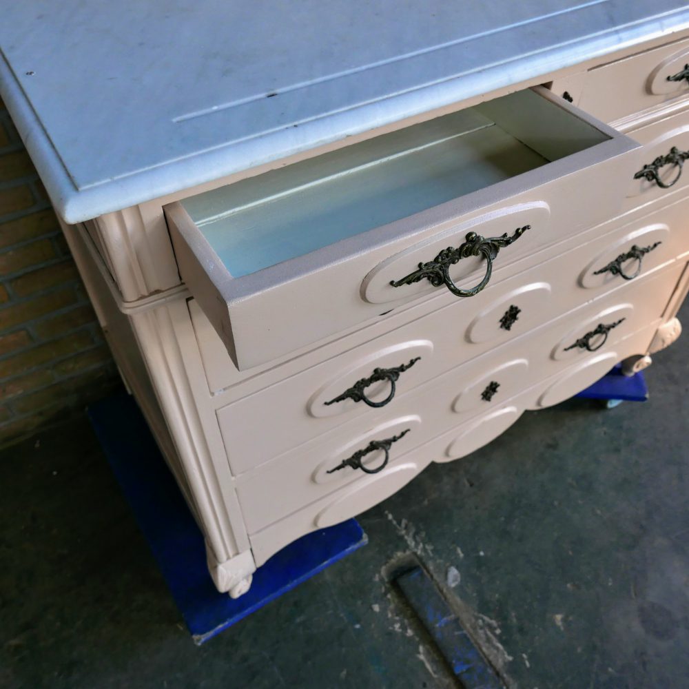 Commode marmeren bovenblad