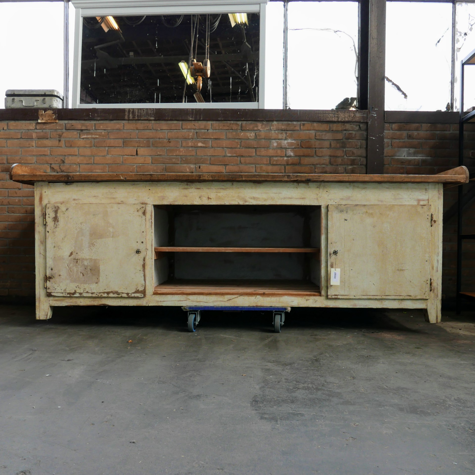Houten werkbank