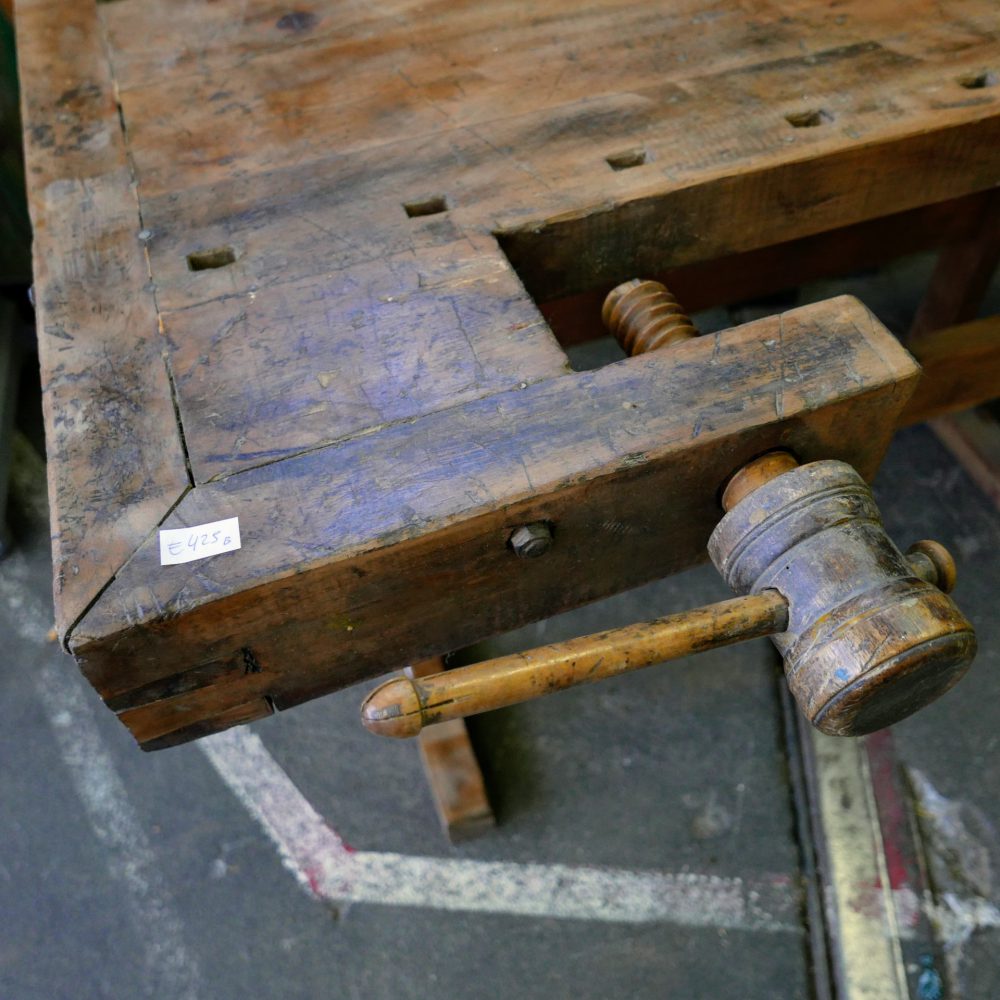 Houten werkbank