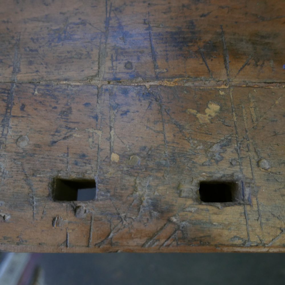 Houten werkbank