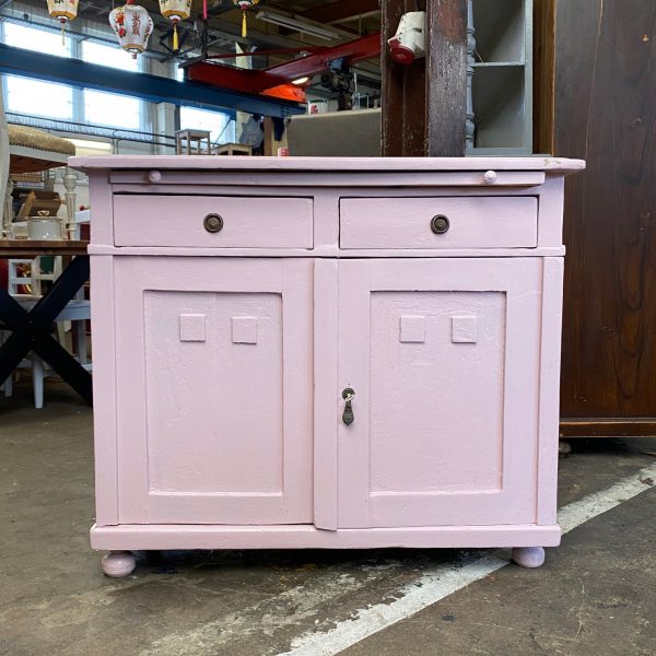 Roze commode onderkast