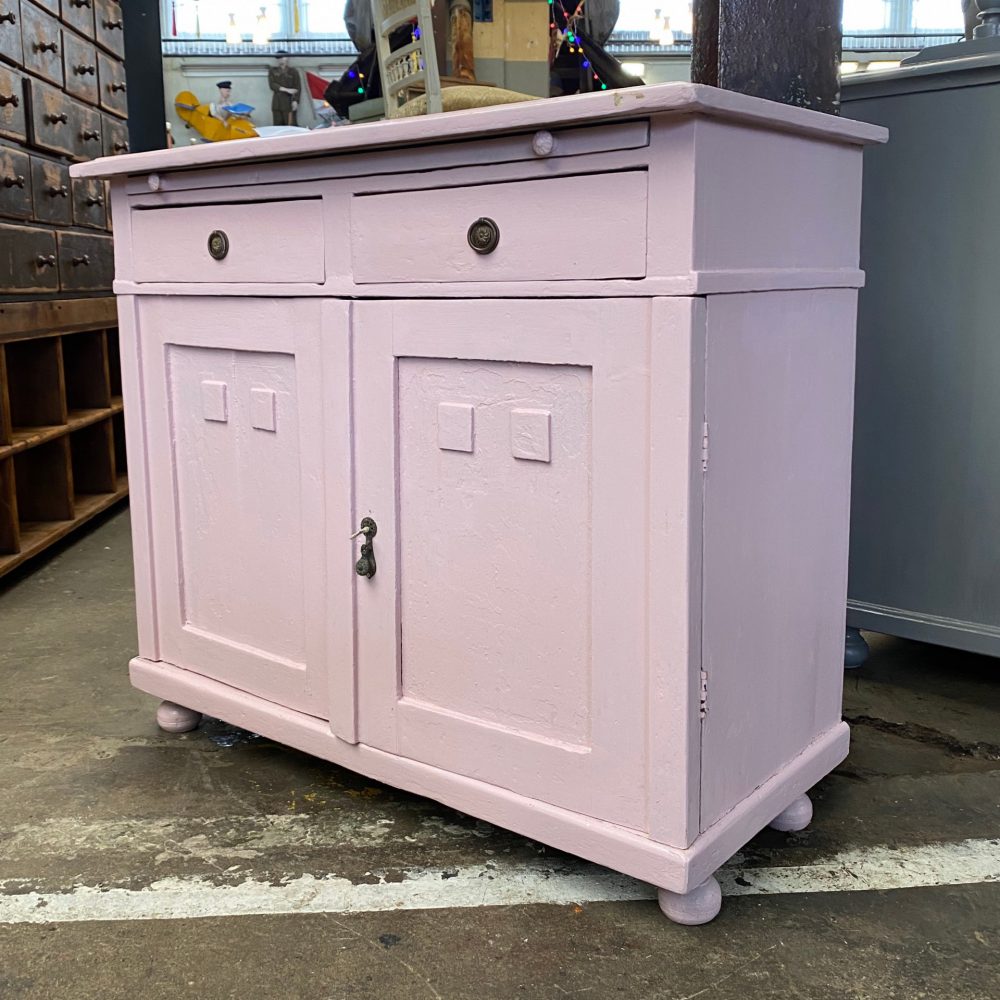 Roze commode onderkast