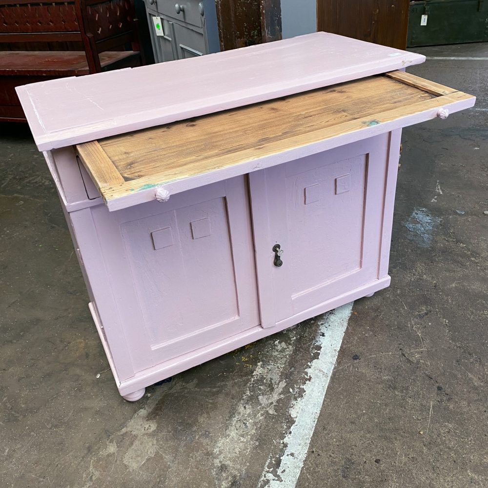 Roze commode onderkast