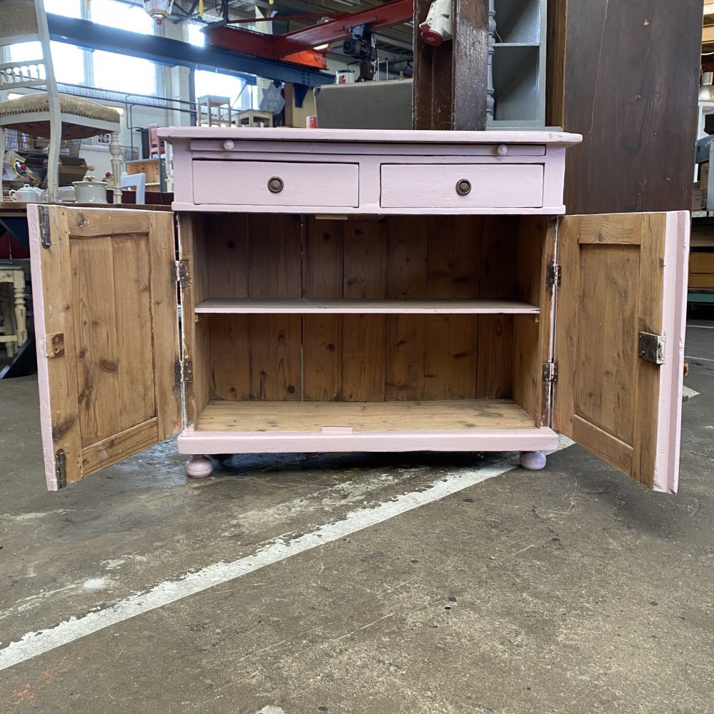 Roze commode onderkast