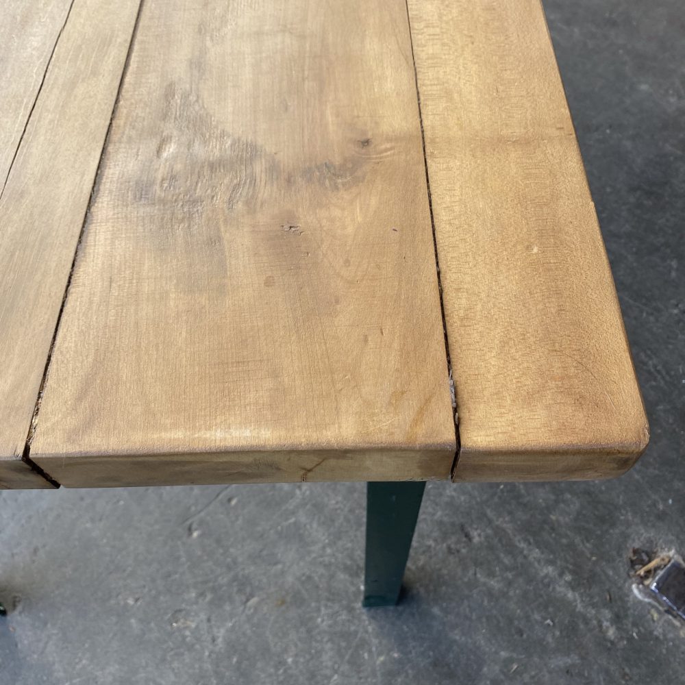 metalen eettafel